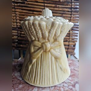 Vintage House of Webster Wheat Sheaf Jar
